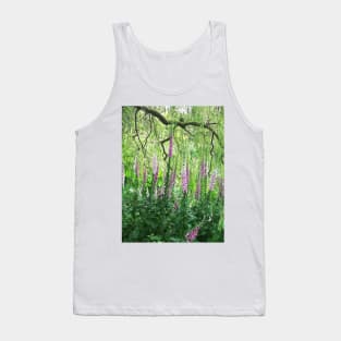 Foxgloves photograph Tank Top